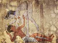 Figura de erotismo en Egipto - Historias Cortas